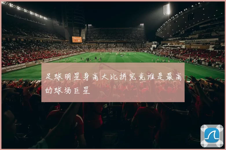 足球明星身高大比拼究竟谁是最高的球场巨星