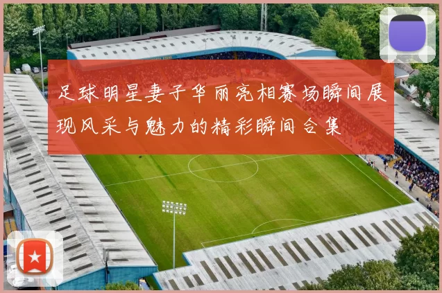 足球明星妻子华丽亮相赛场瞬间展现风采与魅力的精彩瞬间合集