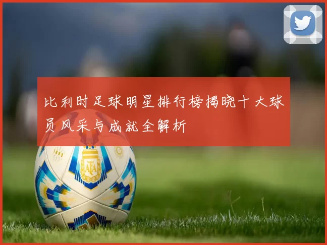 比利时足球明星排行榜揭晓十大球员风采与成就全解析